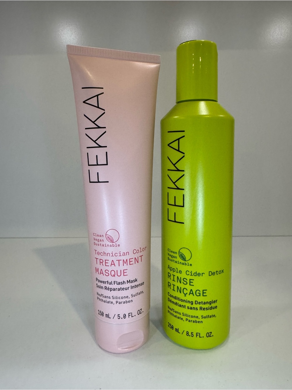 Fekkai Apple Cider Detox Rinse & Technician Color Treatment Masque 2-pc Set